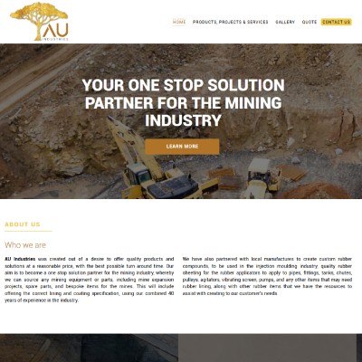 AU Industries : HTML