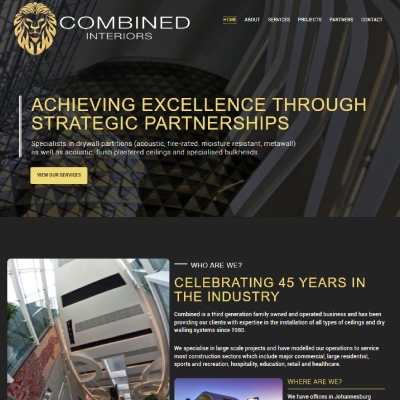 Combined Interiors : HTML